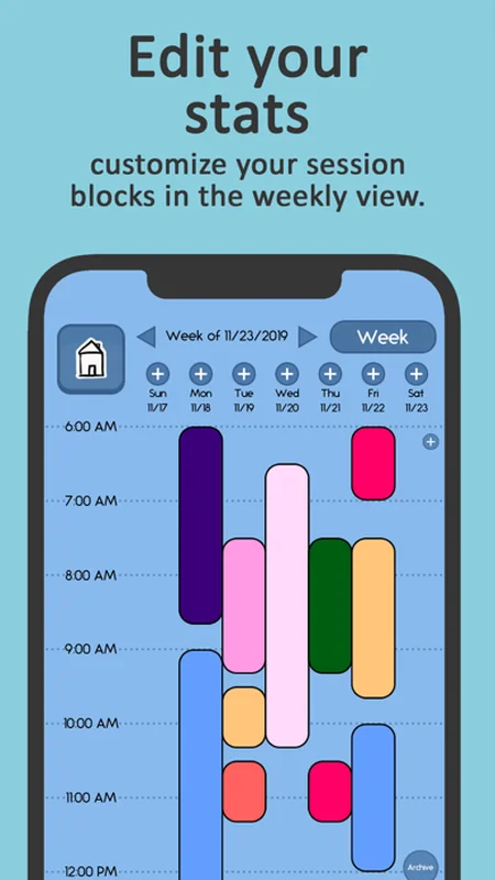 Study Bunny study statistics and streak tracking
